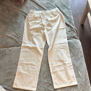 Coofandy White linen pants